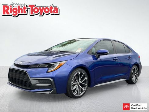 Certified 2020 Toyota Corolla SE w/ SE Premium Package FWD image 1