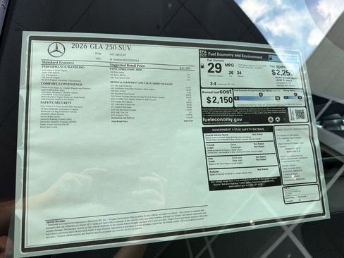 Used 2026 Mercedes-Benz GLA 250 image 34