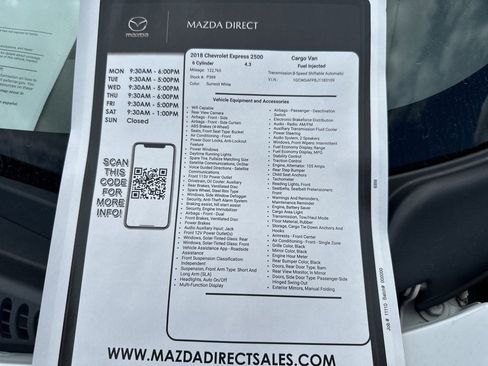 Used 2018 Chevrolet Express 2500 image 30