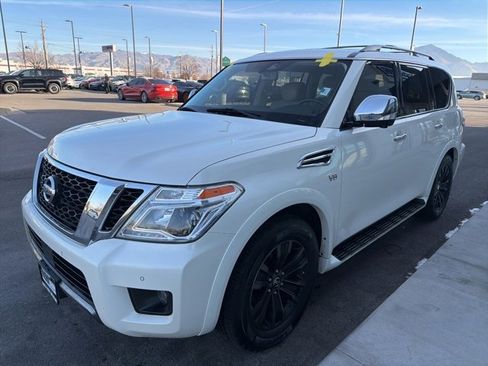 Used 2019 Nissan Armada Platinum w/ Captain's Chairs Package image 3