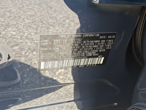 Certified 2025 Subaru Ascent Bronze Edition image 18