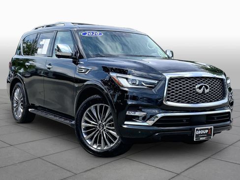 Used 2020 INFINITI QX80 Luxe w/ Sensory Package AWD/4WD image 3