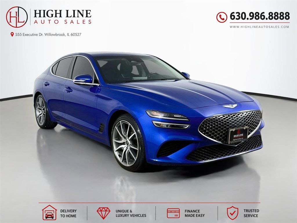 Used 2022 Genesis G70 3.3T RWD image 1
