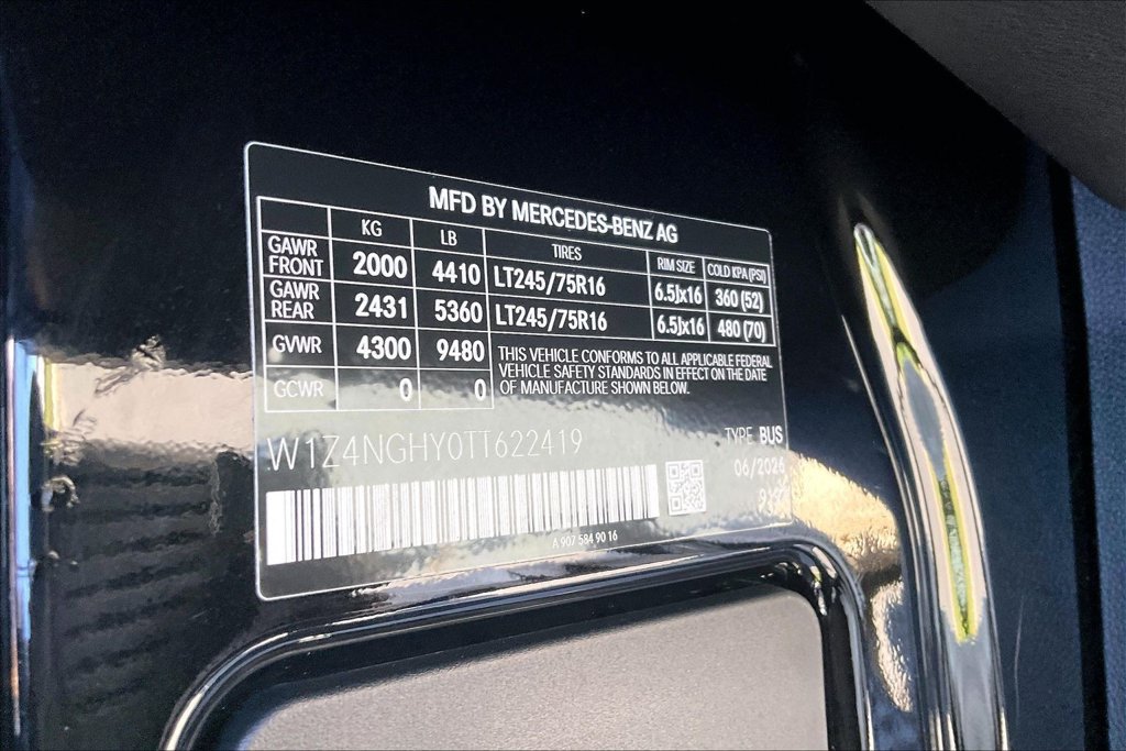 New 2026 Mercedes-Benz Sprinter 2500 image 13