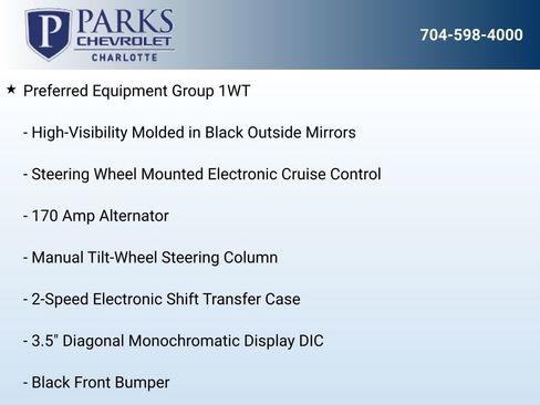 New 2026 Chevrolet Silverado 3500 W/T w/ WT Convenience Package image 14