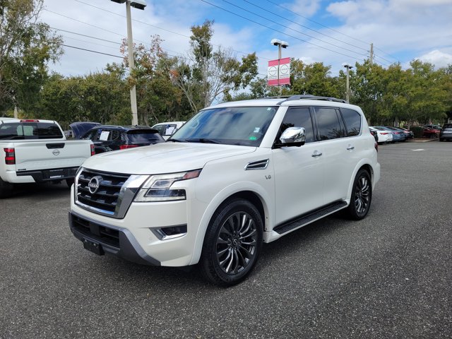 Used 2022 Nissan Armada Platinum w/ Captain's Chairs Package RWD image 4