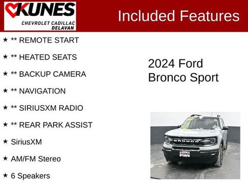 Used 2024 Ford Bronco Sport Outer Banks image 3