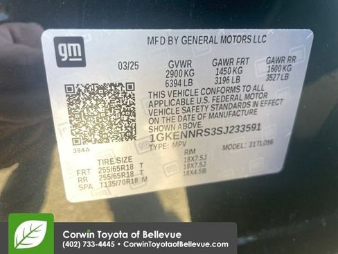 Used 2025 GMC Acadia Elevation image 28