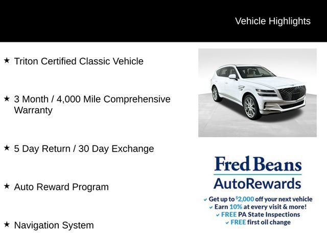 Used 2022 Genesis GV80 2.5T w/ Prestige Package 04 AWD/4WD image 5