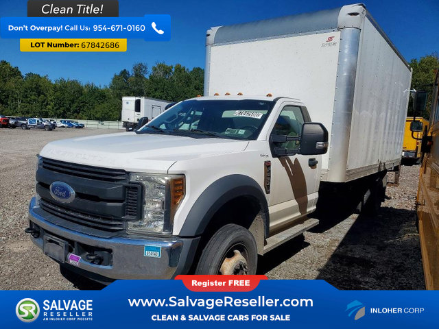Used 2019 Ford F550 2WD Regular Cab Super Duty image 1