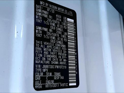 Certified 2023 Nissan Rogue Platinum image 33