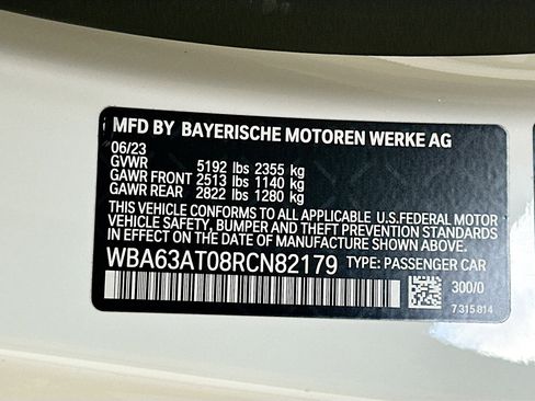 Certified 2024 BMW 440i xDrive M440i xDrive w/ Shadowloine Package image 34