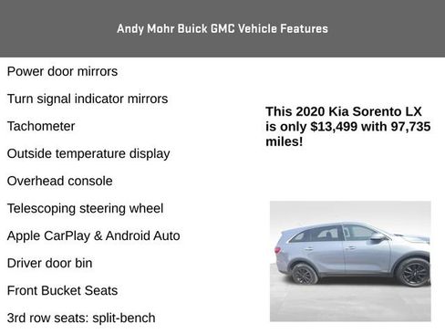 Used 2020 Kia Sorento LX image 8