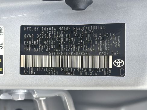 Used 2023 Toyota Corolla LE FWD image 36