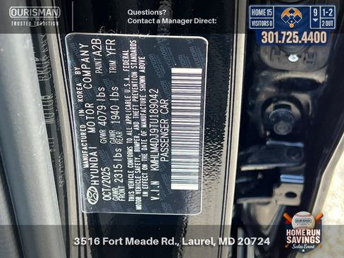 New 2026 Hyundai Elantra Blue image 29