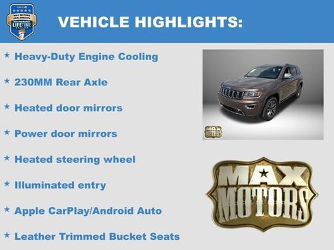 Used 2021 Jeep Grand Cherokee Limited w/ Trailer Tow Group IV AWD/4WD image 17