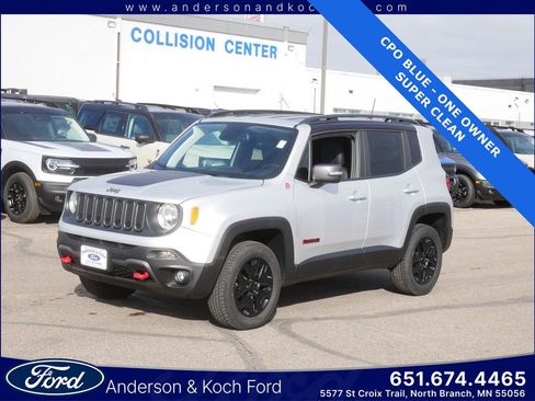 Used 2018 Jeep Renegade Trailhawk image 1