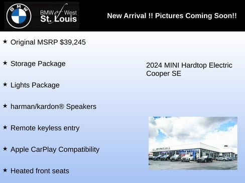 Used 2024 MINI Cooper SE FWD image 3