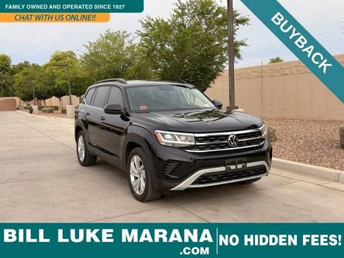 Used 2023 Volkswagen Atlas SE w/ Panoramic Sunroof Package FWD image 1