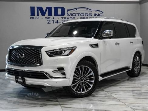 Used 2021 INFINITI QX80 Sensory w/ Cargo Package AWD/4WD image 2