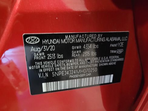 Used 2021 Hyundai Sonata SEL Plus w/ Tech Package FWD image 33