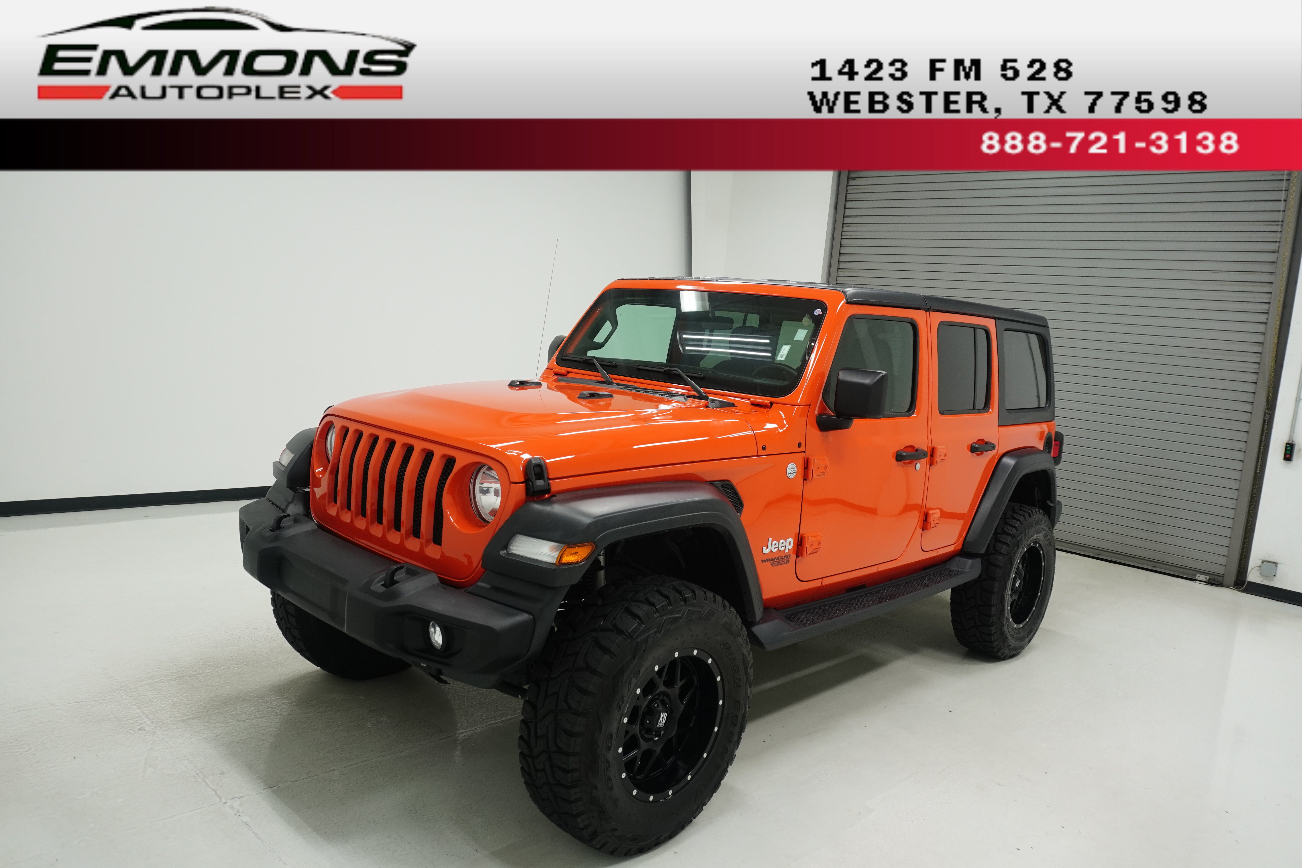 Used 2018 Jeep Wrangler Unlimited Sport S AWD/4WD image 1