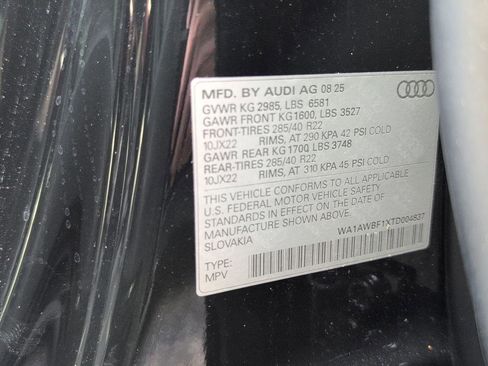 New 2026 Audi SQ8 Premium Plus image 41