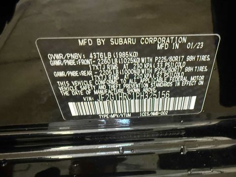 Certified 2023 Subaru Crosstrek 2.5i Sport AWD/4WD image 39