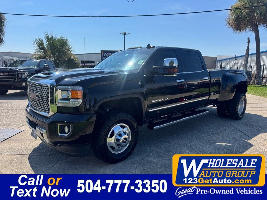 Used 2017 GMC Sierra 3500 Denali w/ Duramax Plus Package AWD/4WD image 1