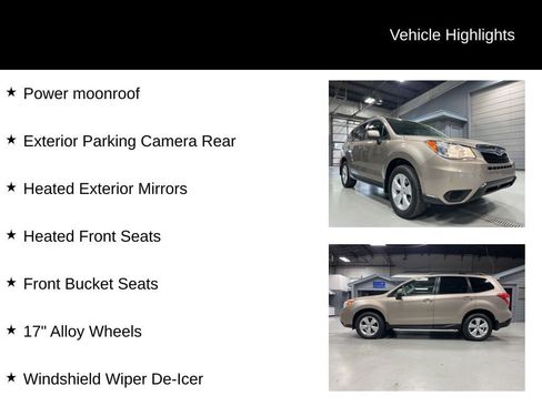 Used 2016 Subaru Forester 2.5i Premium w/ All-Weather Package AWD/4WD image 13