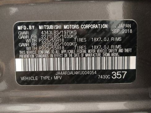 Used 2019 Mitsubishi Outlander Sport SE AWD/4WD image 33