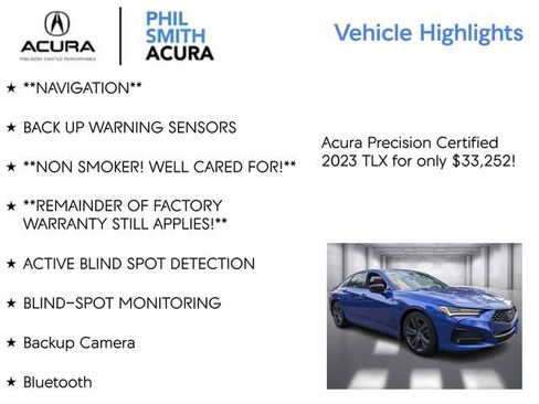 Certified 2023 Acura TLX A-Spec Package image 5