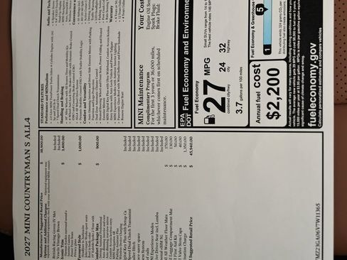 New 2027 MINI Cooper Countryman S w/ Comfort Package Max AWD/4WD image 26
