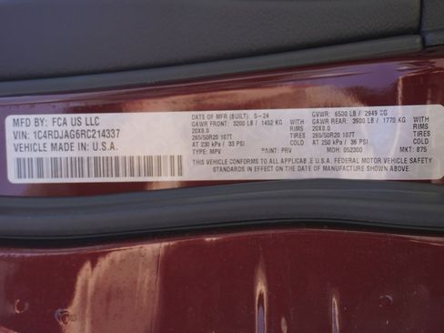 New 2024 Dodge Durango SXT w/ SXT Blacktop Group image 31