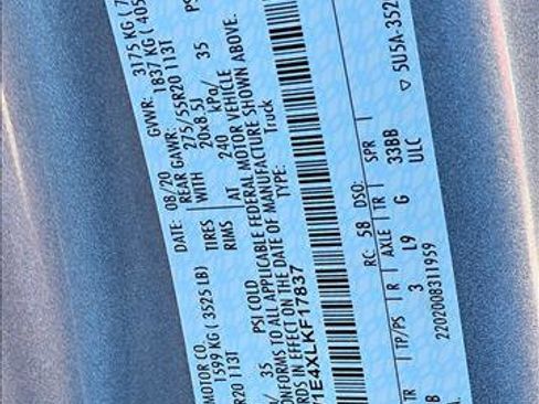 Used 2020 Ford F150 Lariat w/ Equipment Group 502A Luxury image 24