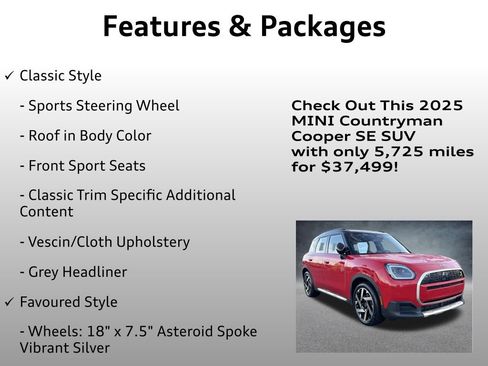Used 2025 MINI Cooper Countryman SE image 12