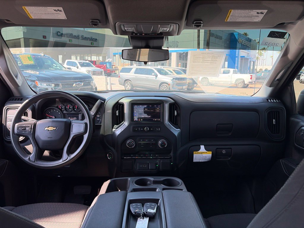 Used 2024 Chevrolet Silverado 1500 Custom w/ Turbomax Blackout Package RWD image 10