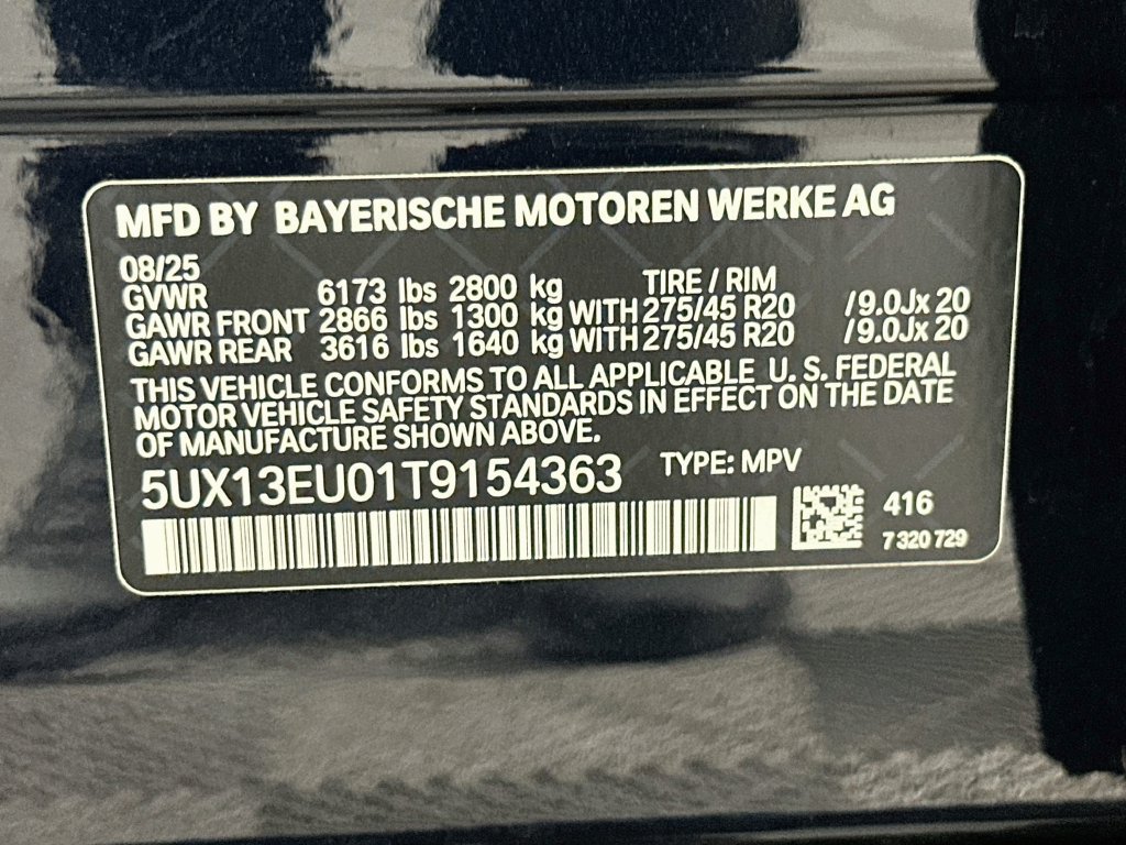 Used 2026 BMW X5 sDrive40i w/ M Sport Package RWD image 33