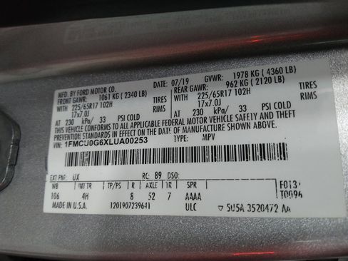 Used 2020 Ford Escape SE image 33