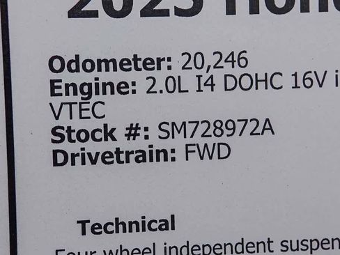 Used 2025 Honda HR-V Sport image 29