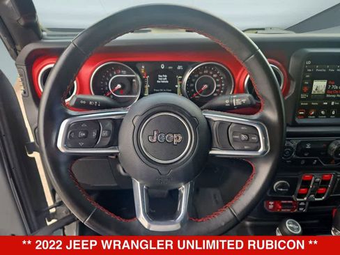 Used 2022 Jeep Wrangler Unlimited Rubicon AWD/4WD image 21