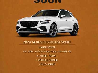 Used 2024 Genesis GV70 3.5T Sport w/ Sport Prestige Package