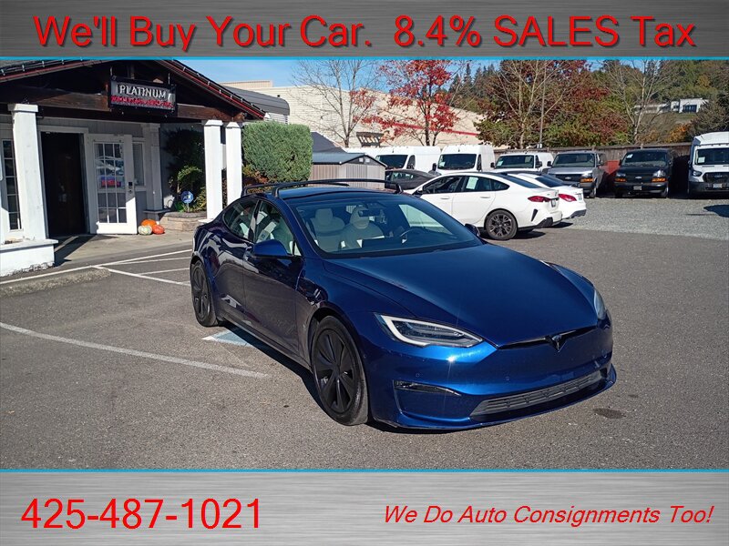 Used 2021 Tesla Model S Long Range AWD/4WD image 3