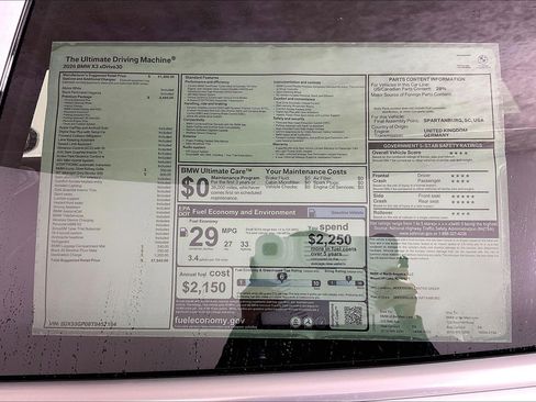 New 2026 BMW X3 xDrive30 AWD/4WD image 22