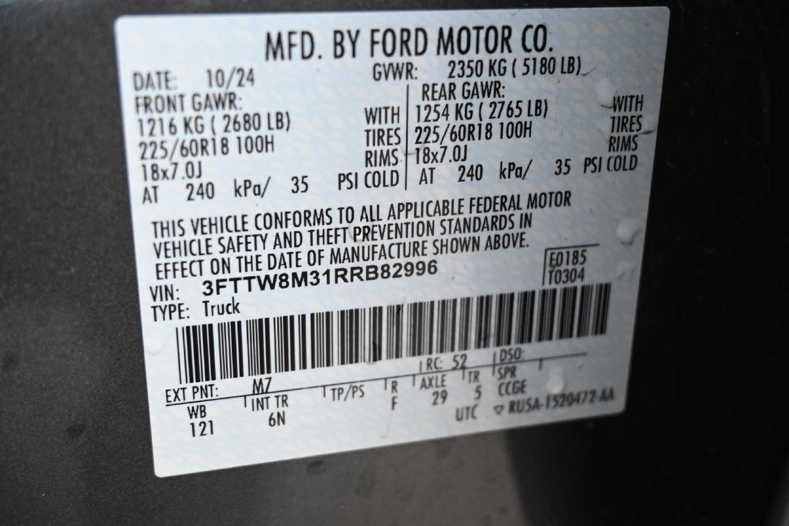 Used 2024 Ford Maverick Lariat FWD image 29