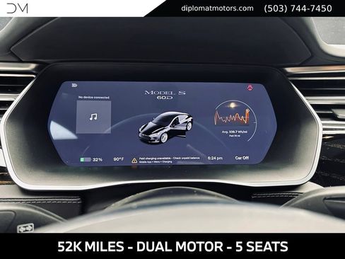 Used 2016 Tesla Model S 60D AWD/4WD image 32