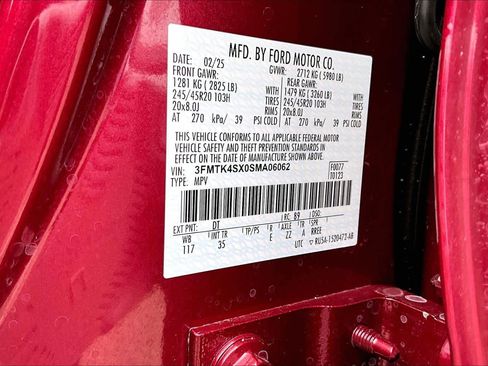 Certified 2025 Ford Mustang Mach-E GT image 33