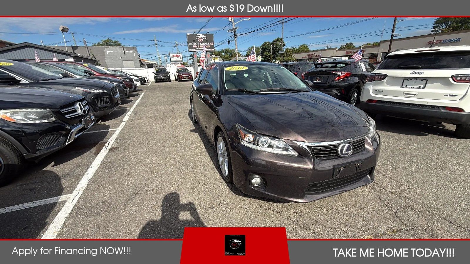 Used 2013 Lexus CT 200h w/ Premium Pkg w/Backup Camera FWD image 8
