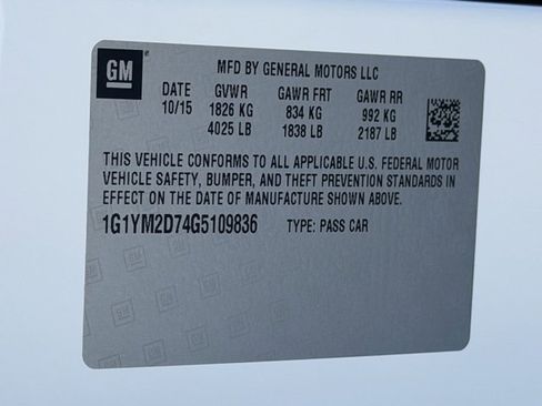 Certified 2016 Chevrolet Corvette Stingray Coupe w/ 3LT Preferred Equipment Group image 24