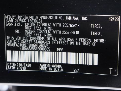 Used 2024 Toyota Grand Highlander XLE image 44